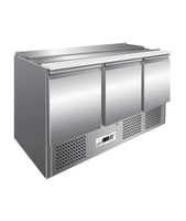 Saladette kjøl 3 dører 4xGN1/1