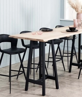 Barunderstell, sort stål