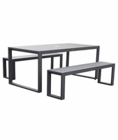 Benkesett, aluminium