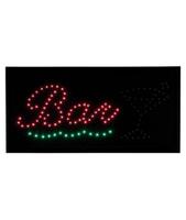 LED skilt - "BAR"