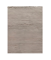 Veggpanel, horisontal betong, grå - 3,28 x 1,31 m