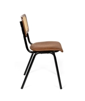 Susy stol, cane rygg, polstret sete Rusty 402