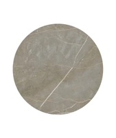 Laminat bordplate, classic cracked marble Ø80