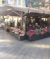 Up&Down Flower m/kasse 150x130-175 cm