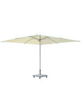 Parasoll 4x4m - lys sand