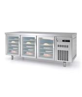 Konditordisk MCPV-200 frys, 3 glassdører