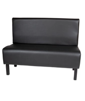 Dublin modulasofa 120 cm - A05 Dolaro, sort beis
