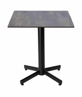 StableTable Tarred wood ontop 60x70, inkl. understell