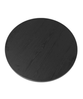 Laminat bordplate, shadow black, Ø117