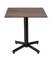 StableTable Brown wood ontop 60x70, inkl. understell
