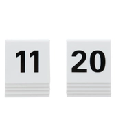 Bordskilt m/nummer 11-20
