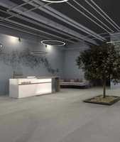 Resepsjonsdisk Graphite Grey - 200 cm