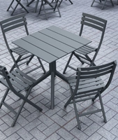 Helle - sammenleggbar stol, Sort