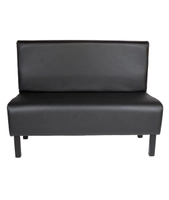 Dublin modulasofa 120 cm - A05 Dolaro, sort beis