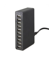 USB lader til bordlampe