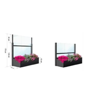 Up&Down Flower m/kasse 150x130-175 cm