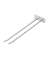 Glasshenger 400 Vegg, 100 mm, Chrome, OUTLET