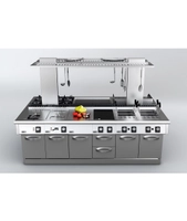 Koketopp 2 plater, elektrisk, halv modul, 5,2kW