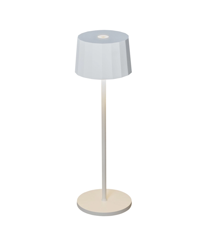 Positano 7813 bordlampe, hvit