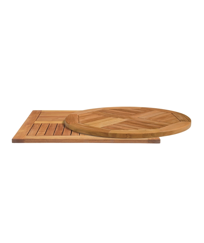 Teak bordplate, ubehandlet