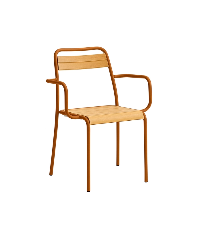 Iroko Wood Armstol Rust
