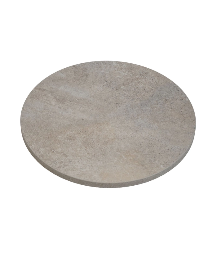 Laminat bordplate, light basalt, Ø80