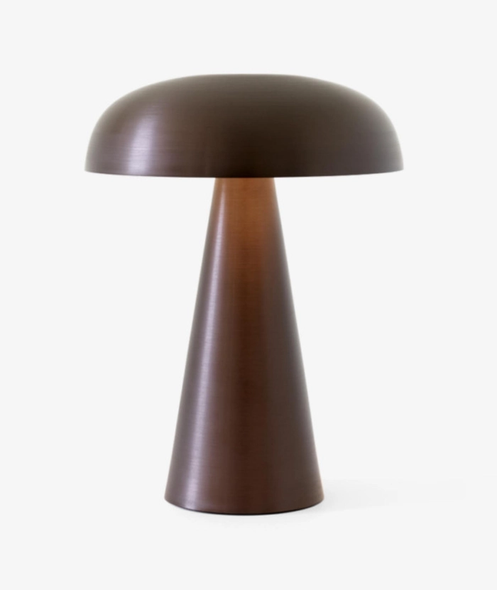Como SC53 oppladbard bordlampe, Bronzed