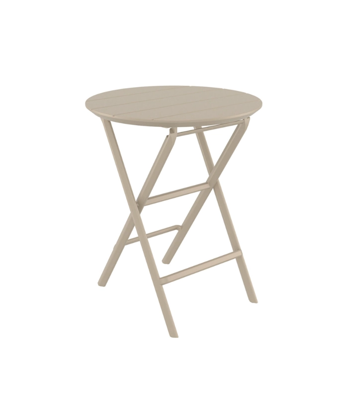 Helle - sammenleggbart bord Ø60cm, Taupe