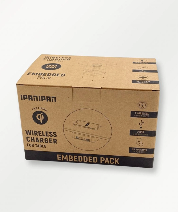 Integrert ladesystem, inkl. batteri