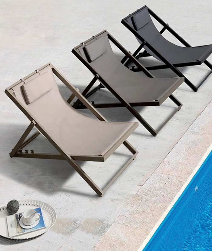 GS 928 Strandstol sand - Må kjøpes som 2pk