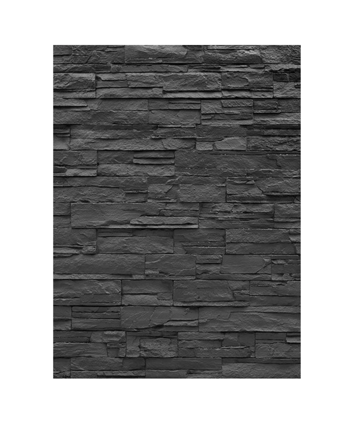 Veggpanel, strata, sort - 1,31 x 3,27 m