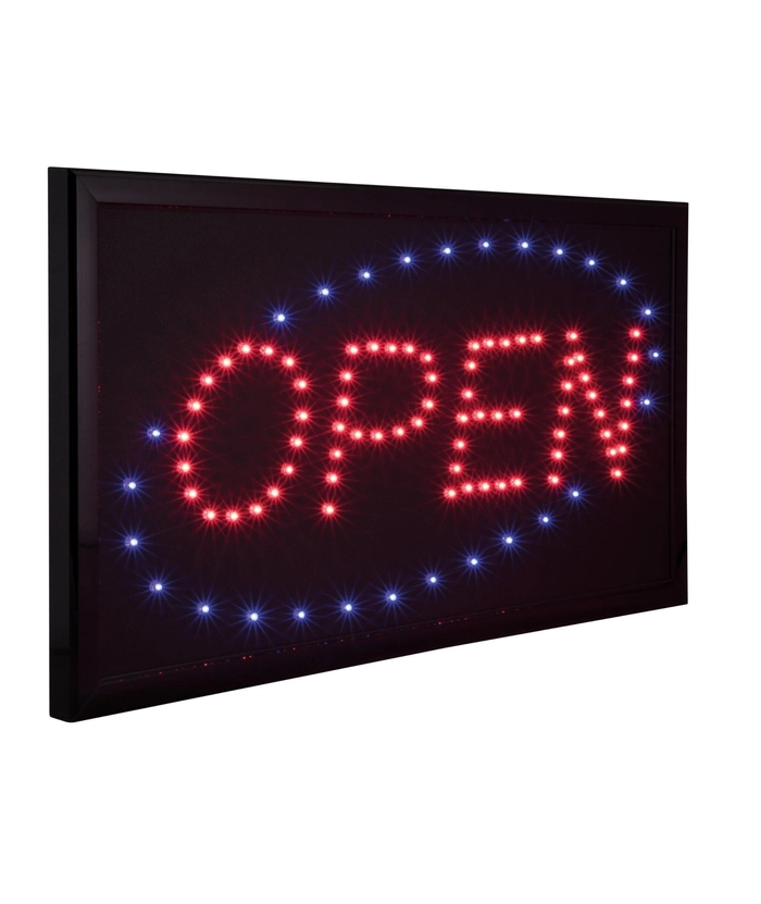 LED skilt - "open"