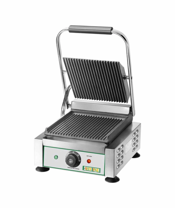 Pressgrill 410mm, rillet topp og bunn