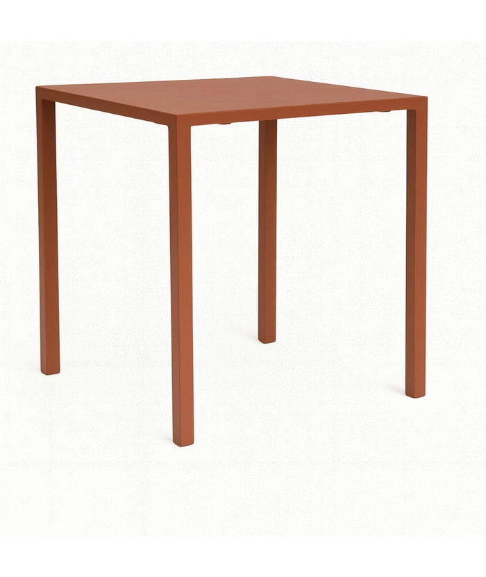 451 komplett bord, 60x60cm Aluminium,  Rust