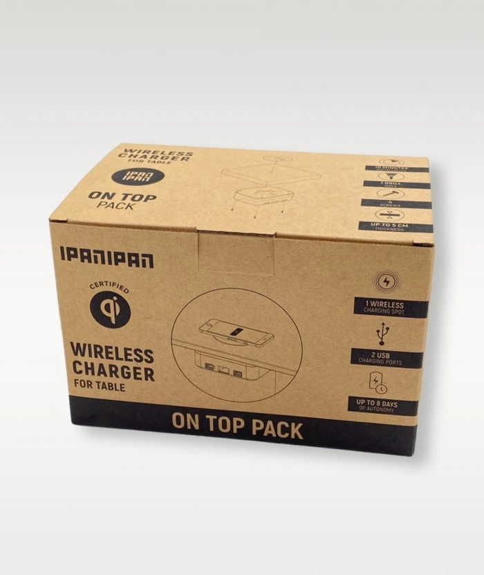 On Top pack, integrert ladesystem, inkl. batteri OUTLET