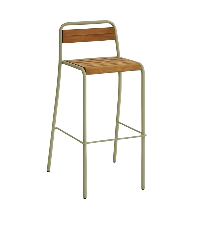 Barstol Iroko 2 Oliven 