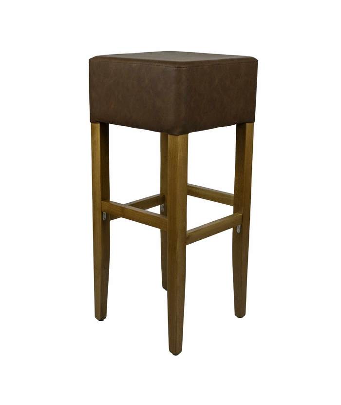 Cubo barstol – 805 Dark Brown, lancaster eik