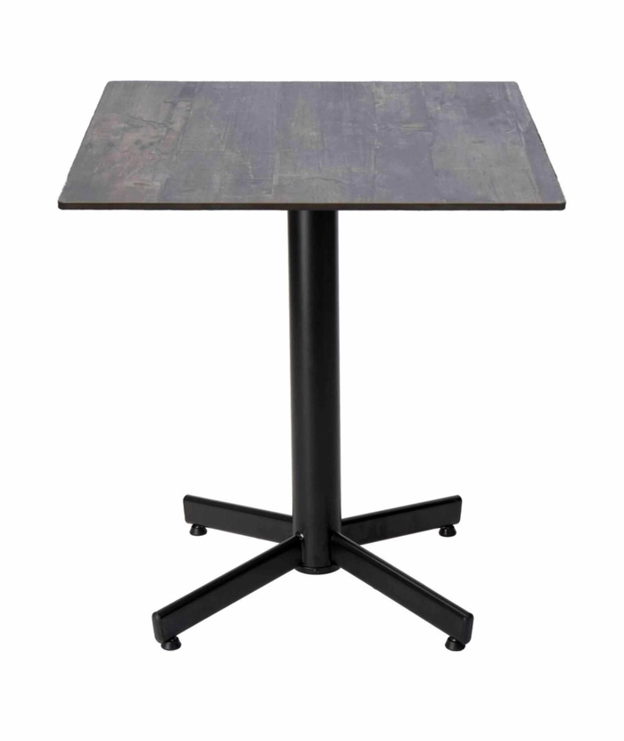 StableTable Tarred wood ontop 60x70, inkl. understell