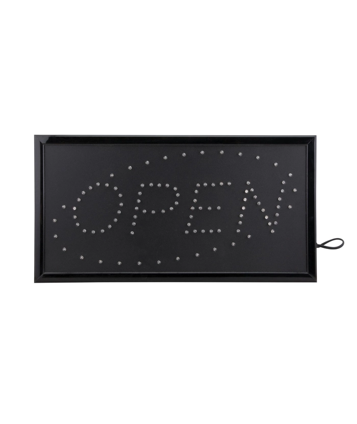 LED skilt - "open"