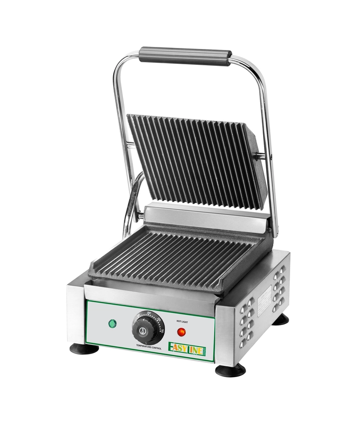 Pressgrill medium 300mm, rillet topp og bunn