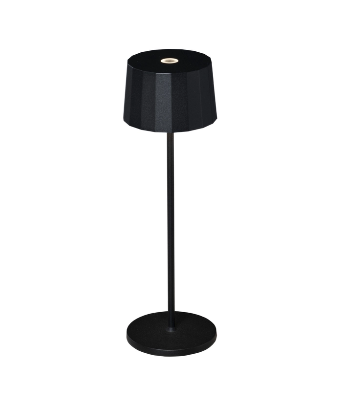 Positano 7813 bordlampe, sort
