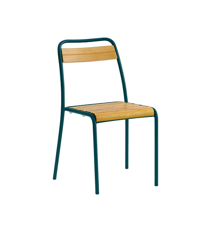  Iroko Astra stol  sjøblå