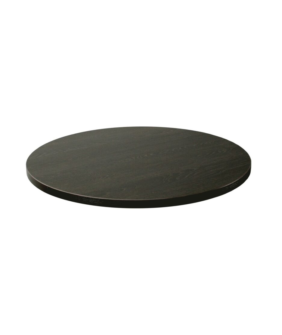 Laminat bordplate, blackbrown Ø60 | NICHE Interiør & Storkjøkken
