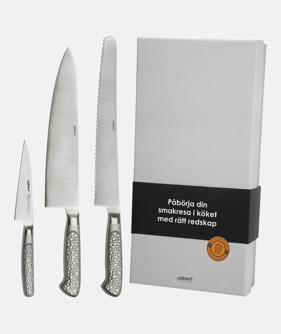 Knivsett 3 deler Professional | NICHE Interiør & Storkjøkken