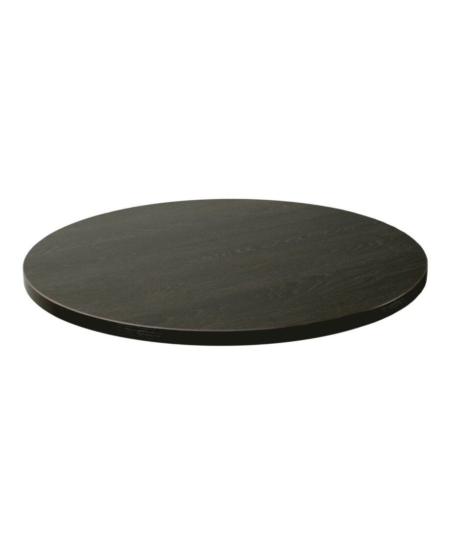 Laminat bordplate, blackbrown Ø117 | NICHE Interiør & Storkjøkken