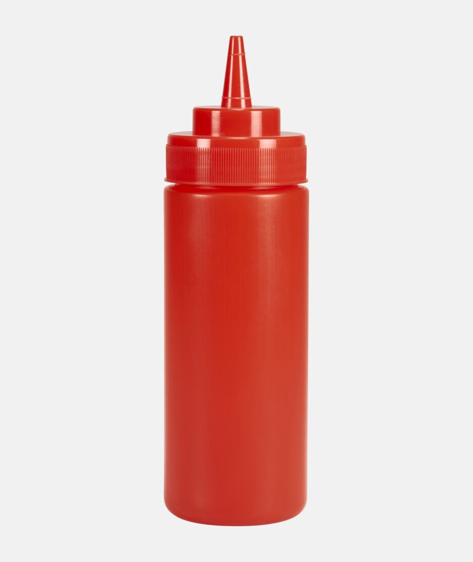 Dressingflaske 0,34 L rød | NICHE Interiør & Storkjøkken