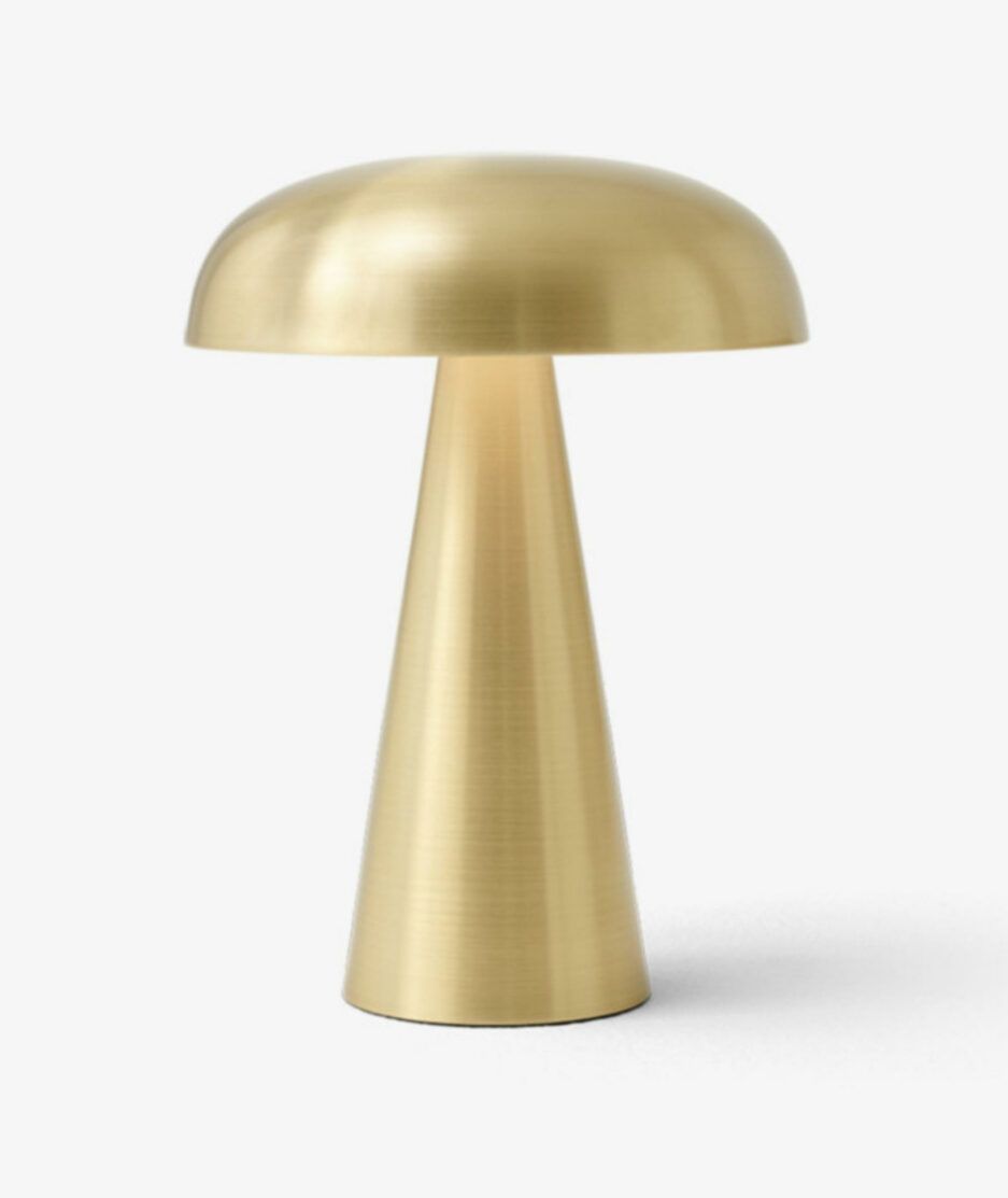 Como SC53 oppladbard bordlampe, Brass | NICHE Interiør & Storkjøkken