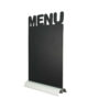 Bordtavle med "menu" tekst | NICHE Interiør & Storkjøkken