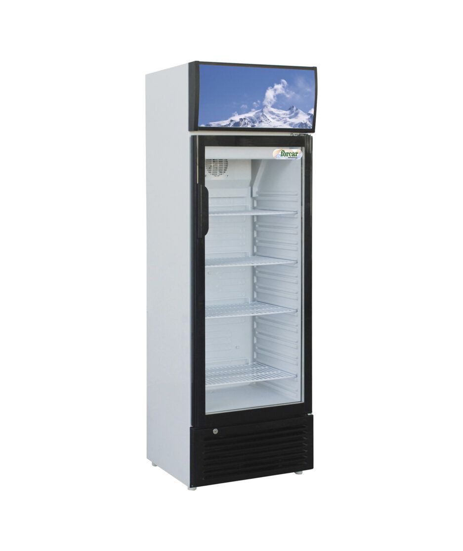 Kjøleskap eksponering med glassdør 244l | NICHE Interiør & Storkjøkken