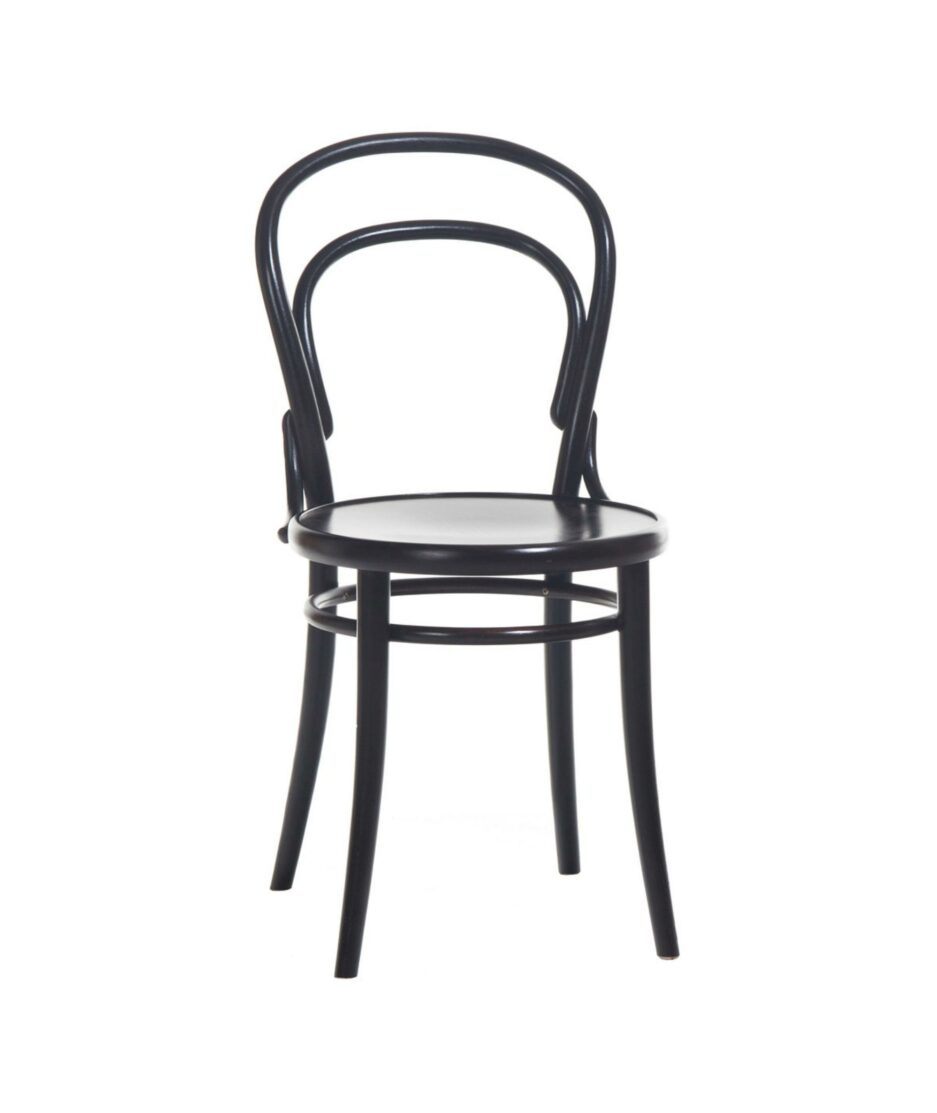 No 14 stol, sort beis | NICHE Interiør & Storkjøkken